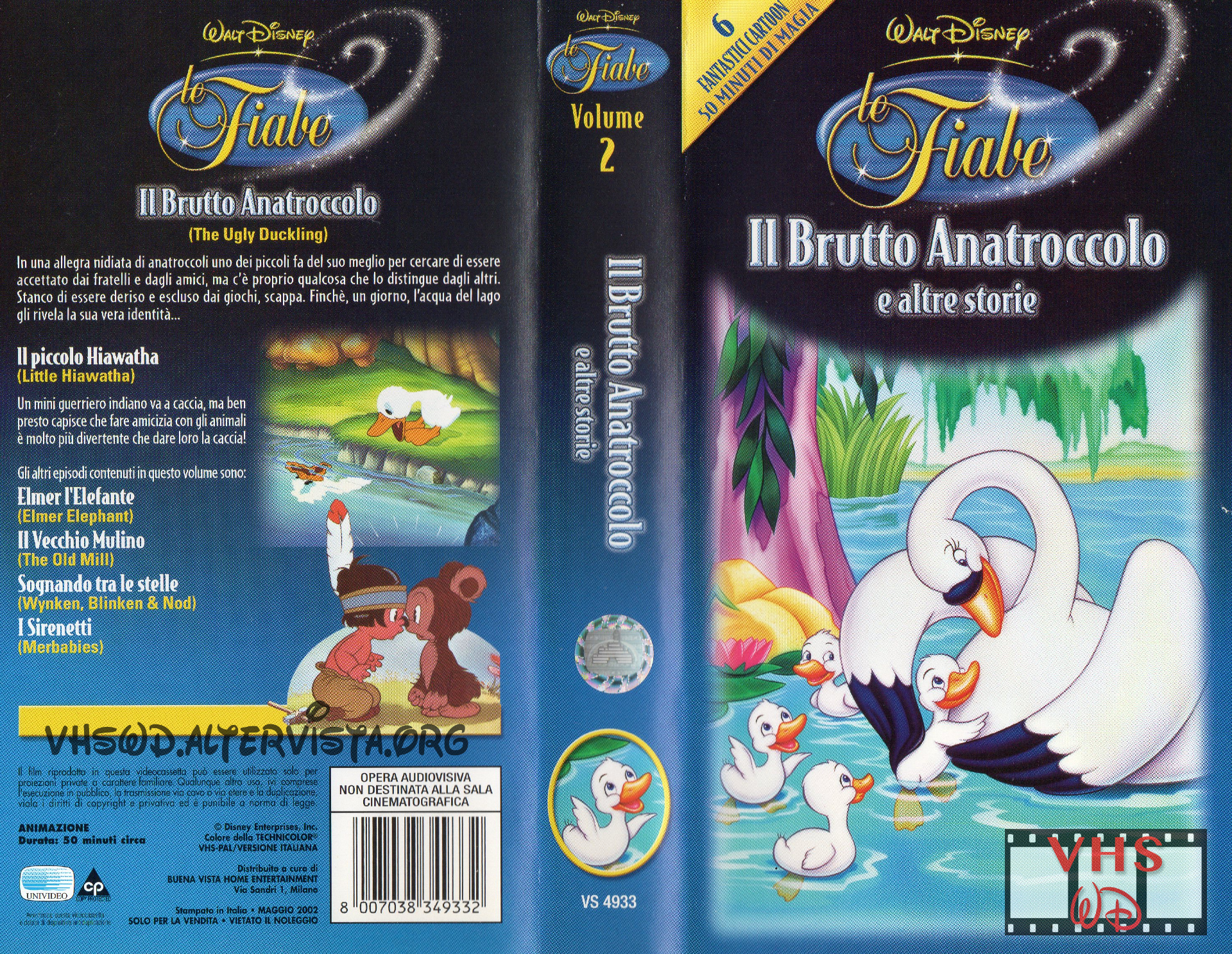 Le fiabe vol. 2  VHS Walt Disney
